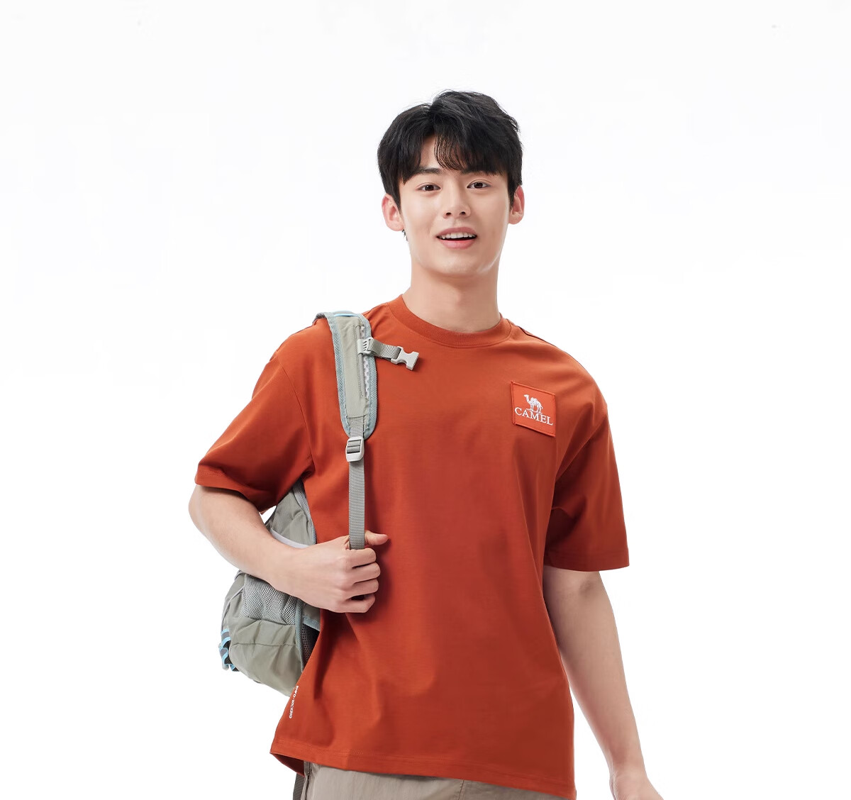 CAMEL [Wang Junkai's Choice], Quick-Dry Pants for Men, Outdoor Spring/summer 2025, Long Trousers, Cool Breathable Sun Protection, Tapered Sports Pants, Size S 2