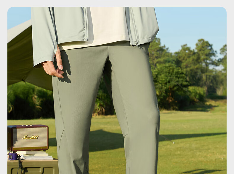 361° Men's Sports Pants Spring Summer Sun Protection Casual Sweatpants Running Loose Fit Cooling Straight Leg U-Shaped Pants 652614708-3 28