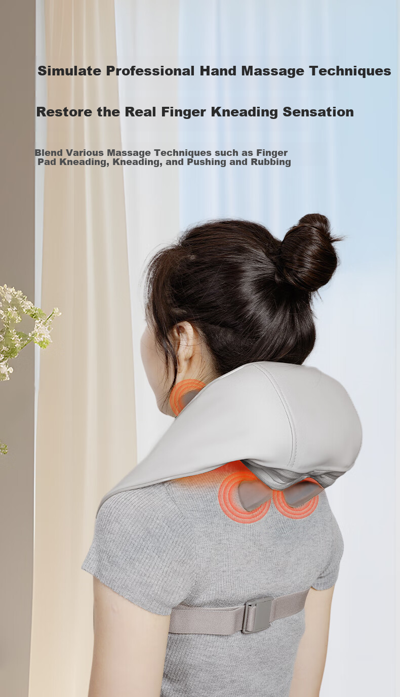 ANTA Neck Massager, Trapezius Shoulder And Neck Massager, Cervical Spine Massager, Neck And Shoulder Waist Massager, Neck Massager, Leg Massager, Father's Day Gift 3