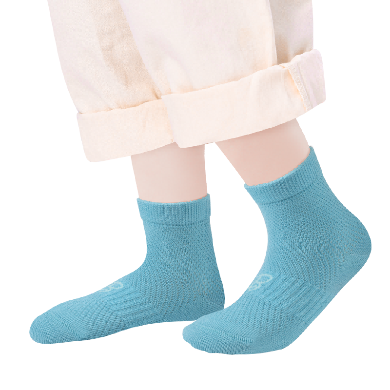 Babi Boys' Socks, Children's Thin Cotton Socks, Baby Seamless Socks, Mesh Socks, Spring And Autumn Season, for Older Children And Girls, Student Short Socks