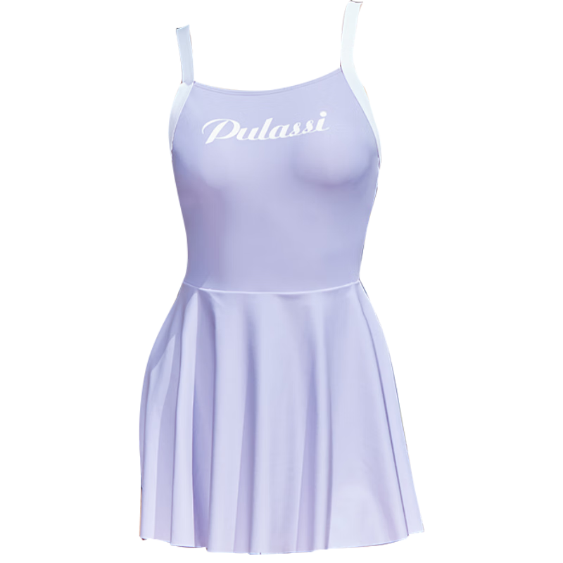 PULASSI Women's Swimsuit Dress-Style Hot Spring Swimwear, 2026 New Casual Vacation High-End Swimsuit, Sold by JD