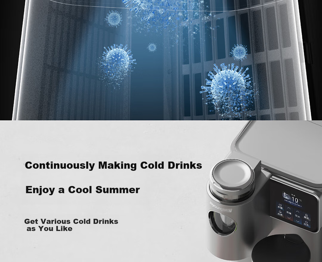 Joyoung Desktop Water Purifier, Instant Cooling And Heating Tea And Coffee Extraction Home Drinking Machine, Six-Year No-Change Cartridge, Strontium-Rich Mineralized Water, No Installation Required RH680 18