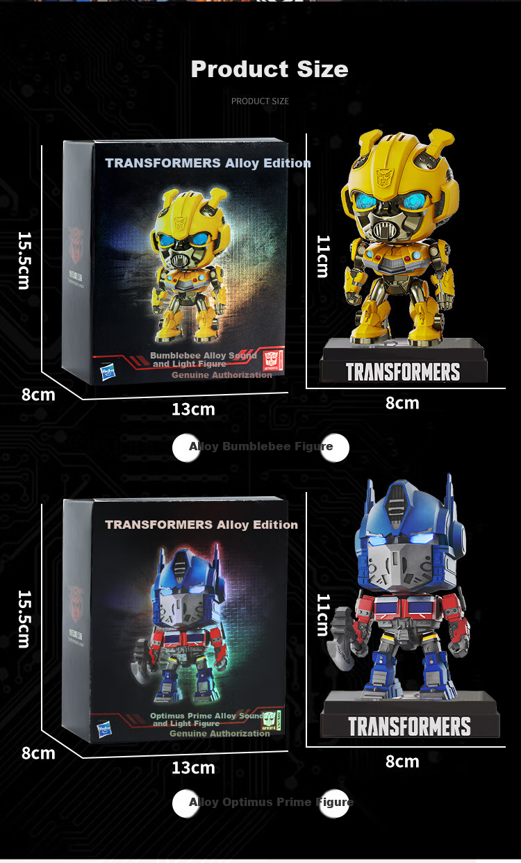 BIG TAYLOR Transformers Action Figure, Official Alloy Optimus Prime Toy Gift Box, Birthday Present for Boys And Girls, Back-To Season Gift for Students 10