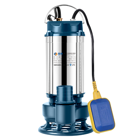 CHENYUAN 220V Stainless Steel Submersible Sewage Pump with Float Switch for Household, Agricultural Water Pumping and Irrigation