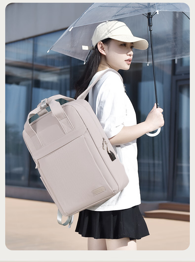 BRINCH Laptop Backpack 14/16 Inch Large Capacity Unisex Travel Business Commuter Shoulder Bag 5