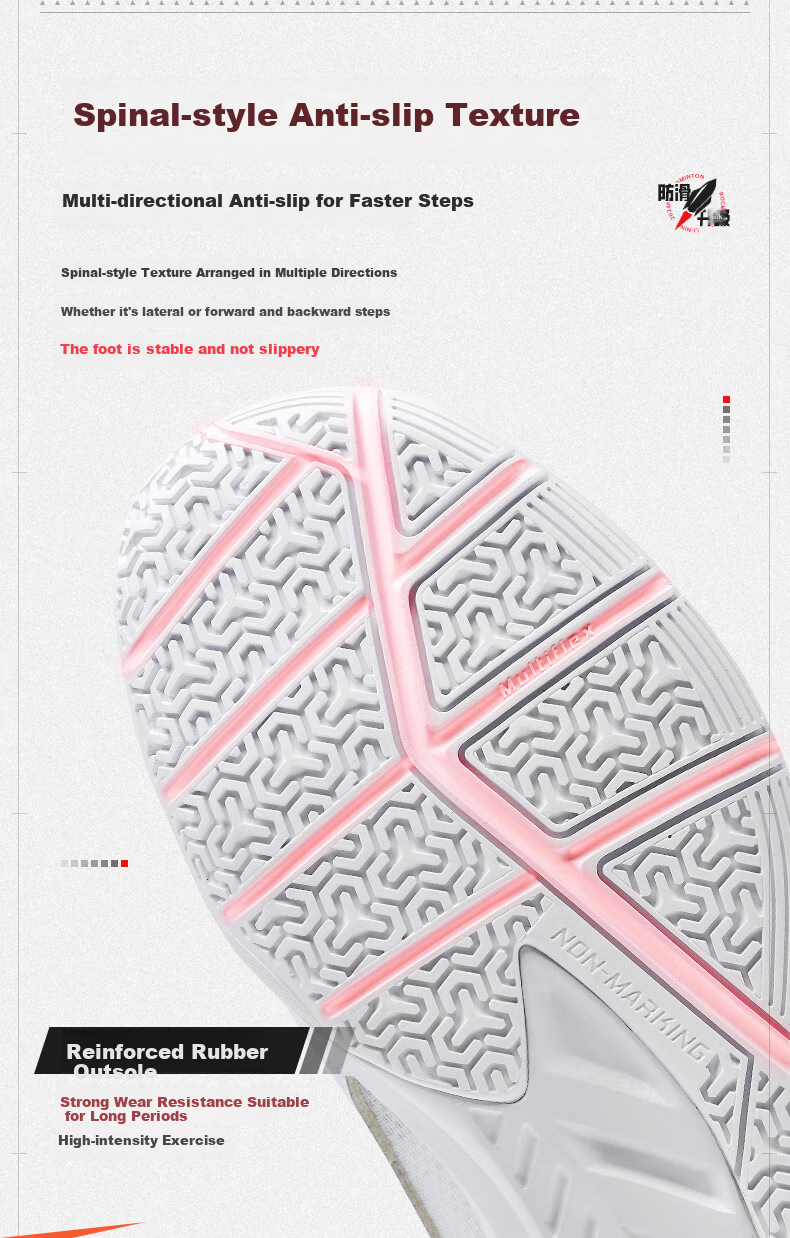 Li-Ning Badminton Shoes Rocket Shoes 2.0 Parent-Child Couple Edition Professional Competition Training Sports Shoes Shock-Absorbing Comfortable Wear-Resistant 7