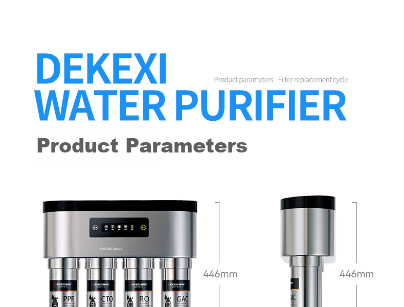 DEKEXI German Water Purifier, RO Reverse Osmosis Drinking Machine, Stainless Steel Filter, Under-Sink Household Direct Drinking Pure Water System 23