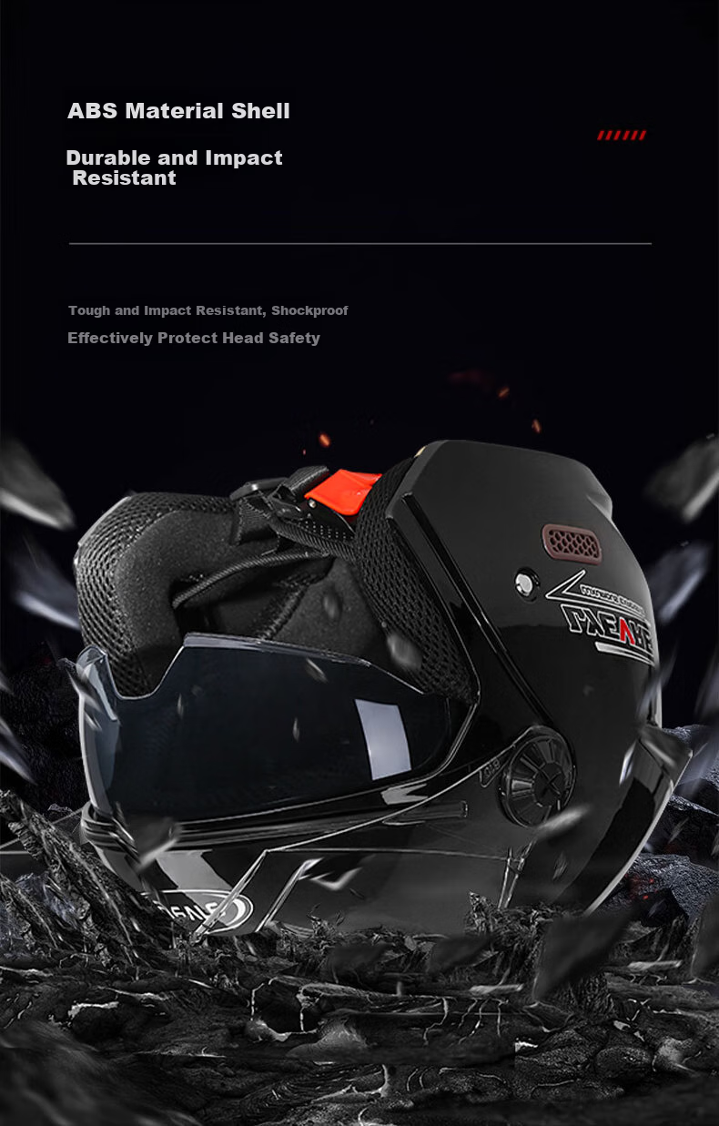 Lyevre Electric Motorcycle Helmet, 3C Certified, New National Standard A-Class, for Men And Women, Winter Half Helmet with Dual Visor 6