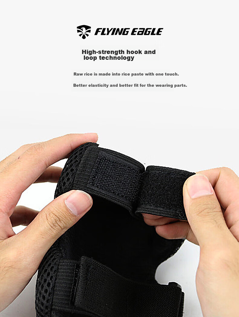 Feiying Children's Roller Skating Protective Gear, Skateboard Bicycle Inline Skates Roller Skates Protective Knee Pads Helmet Hat Roller Skating Bag Set 10