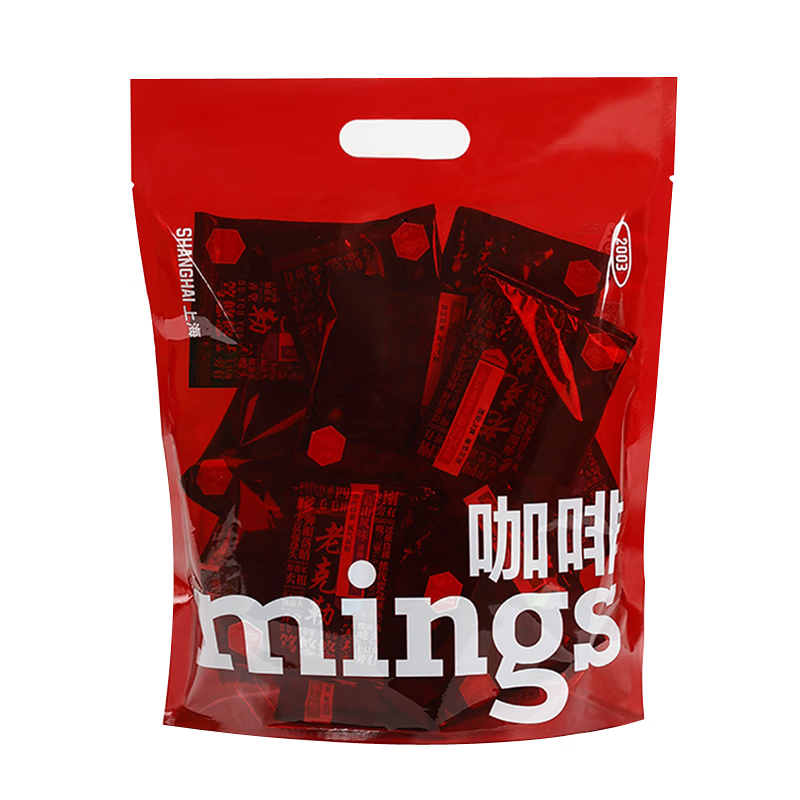 铭氏（Ming's）挂耳咖啡 手冲滤泡美式黑咖啡粉 蓝山意式曼特宁多口味10g*48杯