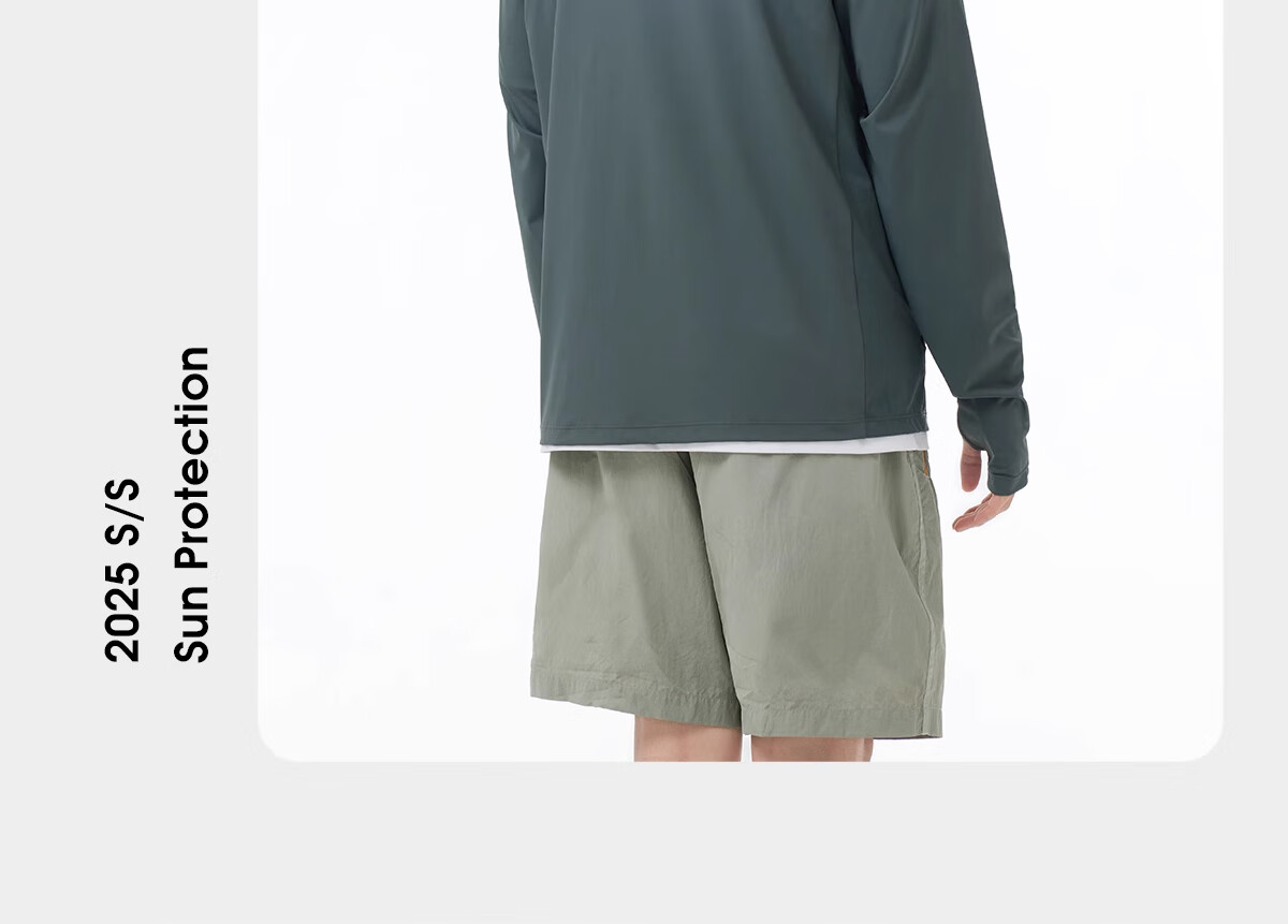 CAMEL Cold White Outdoor Sun Protection Clothing Spring And Summer Men's And Women's Original Yarn Cool-Feeling UPF50 Jacket Sun Protection Garment 53