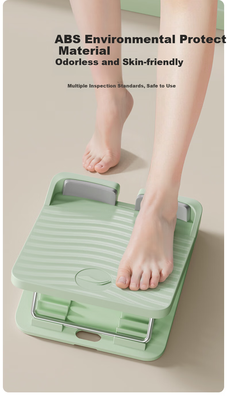 Li-Ning Stretching Board, Inclined Pedal Calf Stretcher, Home Leg Beauty Stretching Bench, Standing Foldable Ankle Rehabilitation Fitness Device 8