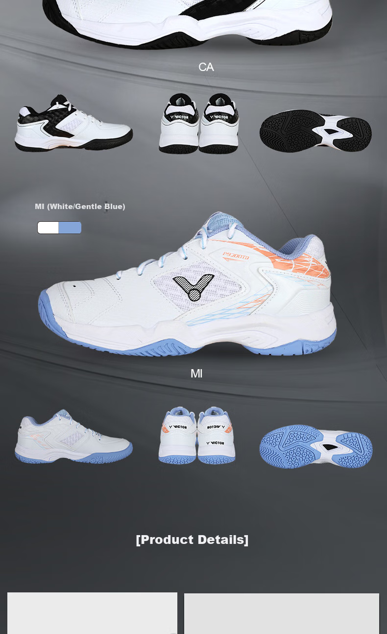 VICTOR Self-Operated Flagship Store Badminton Shoes for Men And Women, Advanced Shock-Absorbing Breathable Stable Sports Shoes Wide Width P9200TD 3