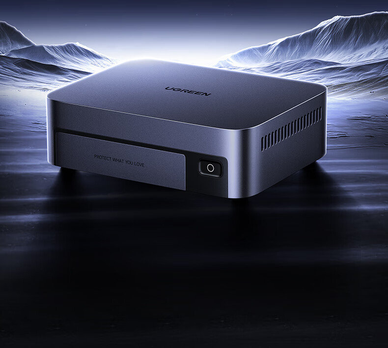 UGREEN Private Cloud DXP480T Plus Four-Bay All-Flash 10GbE NAS Network Storage Smart Server Home Personal Cloud Drive AI Photo Album Media High-Speed Workstation 3