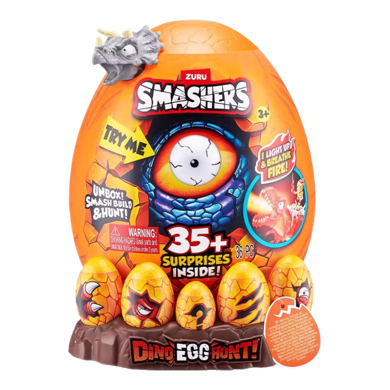 ZURU Breakable Little Dragon Hunter Light-Up Dinosaur Egg Blind Box Toy for Boys And Girls, Birthday Gift
