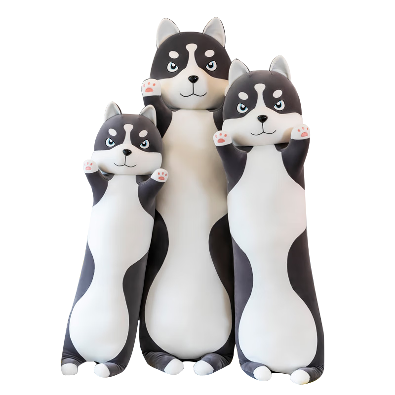 AVIVI Long Body Pillow, Sleeping Companion Doll, Big Stuffed Animal, Leg Pillow, Children's Plush Toy, Birthday Gift, Er Ha