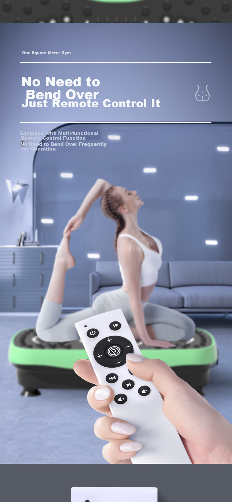 SMOOKY Fat-Burning Machine, Lazy Person's Device, Shaker Machine, Waist And Leg Slimming Device, Abdominal Shaker, Slimming Acupressure Board, Massage Rhythm Machine, Fitness Equipment 10