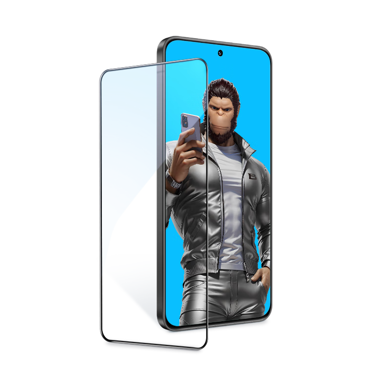 Lanxingxiansheng Screen Protector for Samsung S25, S24 Tempered Glass Film, HD Clear Anti-Drop Wear-Resistant Anti-Fingerprint Phone Protective Film