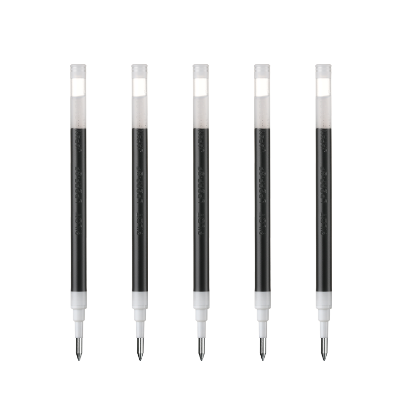 PILOT [Best-Selling Product] Juice Gel Pen Refills, Black 0.5mm, Retractable Bullet Tip, Signature Pen, Writing Practice Pen, Imported Stationery LP2RF-8EF 5 Pieces