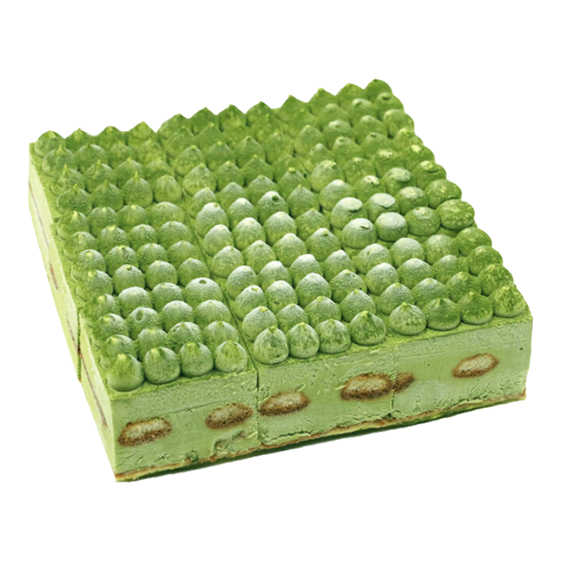 中粮香雪抹茶提拉米苏蛋糕动物奶油聚会休闲下午茶生日蛋糕 990g