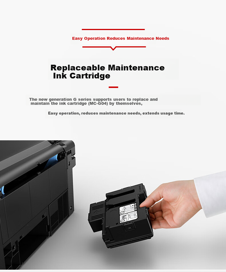 Canon G2810 High-Capacity Refillable Color All-In Printer (Print/copy/scan/document/photo Printing, for Students/Home Use) 8