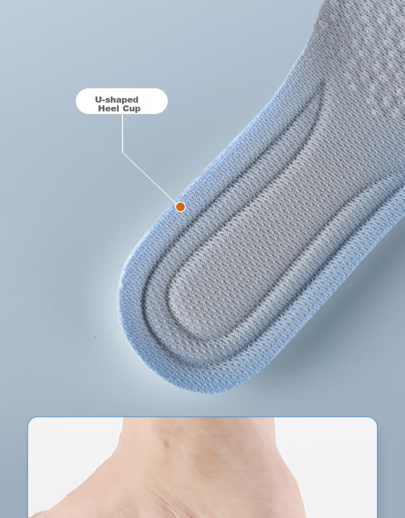 FOOTOPPO Sports Shoe Insoles for Men, Ultra-Soft Shock-Absorbing Squishy Feel Insoles for Military Training, Basketball Shoes And Running Shoes for Both Men And Wome 4