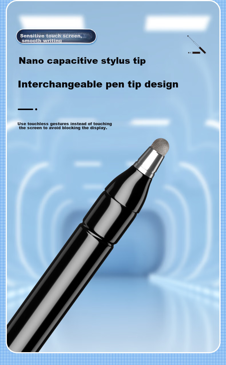 While I15 Retractable Teaching Pointer, Electronic Pen, Whiteboard Touch Pen, Multimedia All-In Device, Reading Pen, Smart Blackboard Writing Stylus, Home Command Baton, Teaching Rod, Learning Machine, Finger-Reading Touchscreen Pe 4