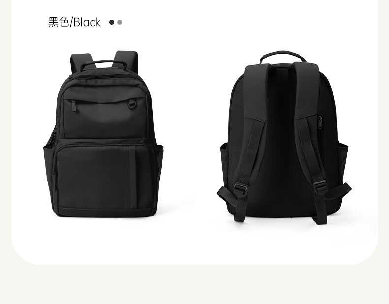 Landcase Laptop Backpack, Large Capacity Shoulder Bag for Women, Short Trip Travel Bag, Business Trip Luggage Bag, Schoolbag for Men, 2577 Light Gree 6