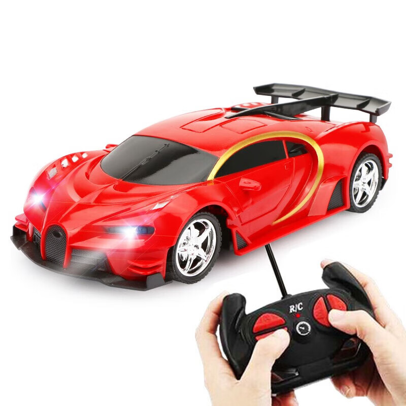 Радиоуправляемая машина Guanchao, подарок на Новый год, игрушка-багги Bugatti, электрическая гоночная машина, развивающая игрушка-транспорт