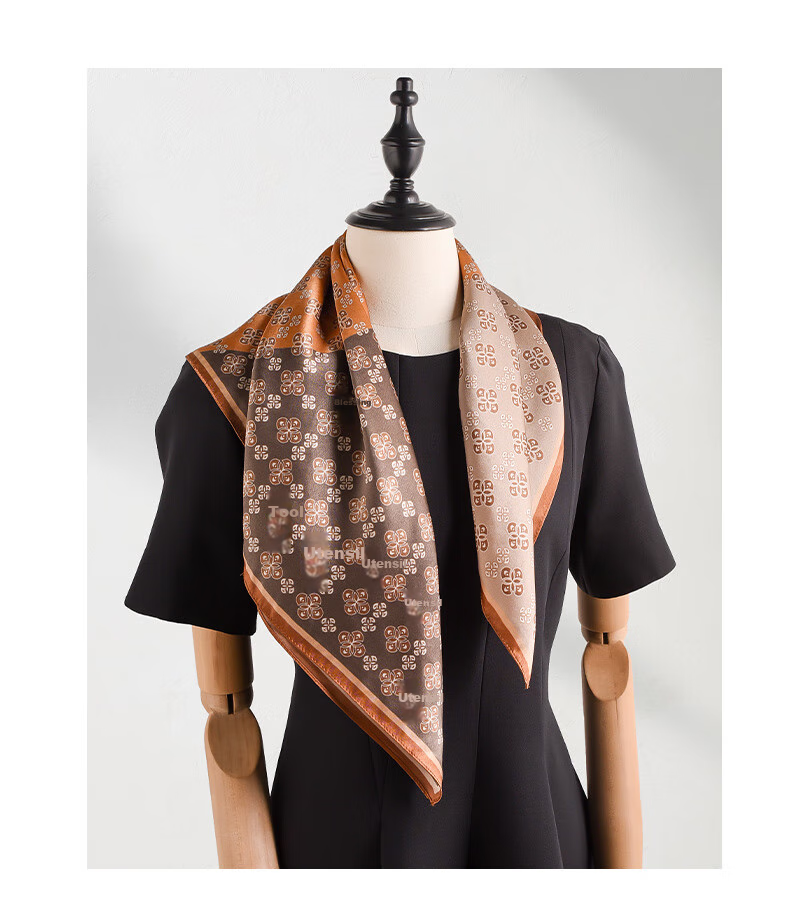 Hangsifu Silk Scarf, Mulberry Silk Neck Warmer for Autumn And Winter, Practical Birthday Gift Box for Wife, Mother, And Wome 9