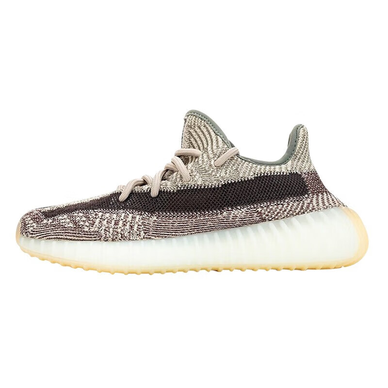 Adidas Yeezy350 Gray Sesame Coconut Breathable Men's And Women's Sports Casual Shoes FZ1267, Size 44.5 1
