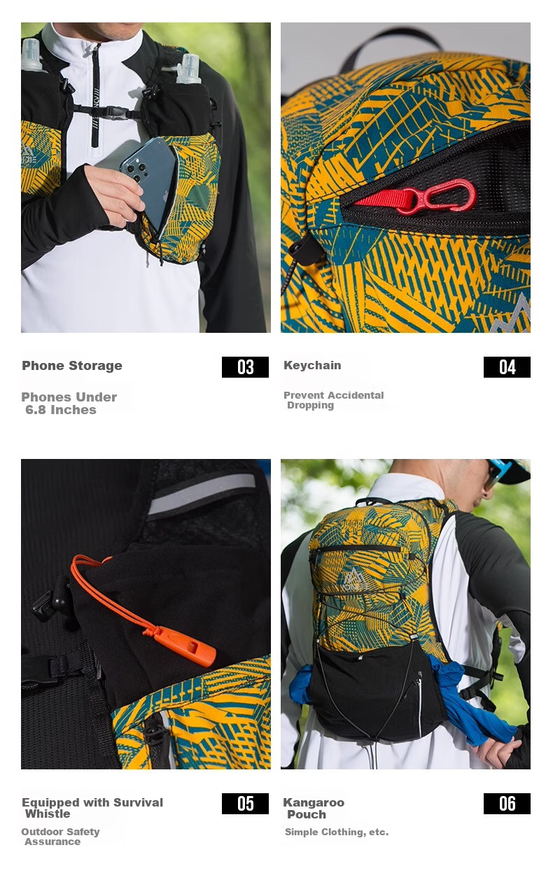 AONIJIE Trail Running Backpack, Outdoor Running Hydration Pack, Outdoor Marathon Sports Hiking Backpack, Cycling Bag 13