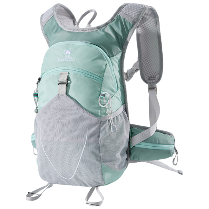 CAMEL Lightweight Outdoor Hiking Backpack Unisex Cycling Travel Mountaineering Bag Light Mist Green