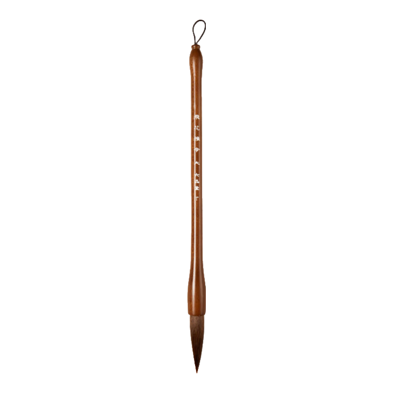 Liupintang [No Splitting Or Shedding] Professional-Grade Wolf Hair Calligraphy Brush, Large And Medium Size, Soft Wooden Handle, Regular Script, for Adult Beginners, Chinese Painting And Calligraphy Practice Brush