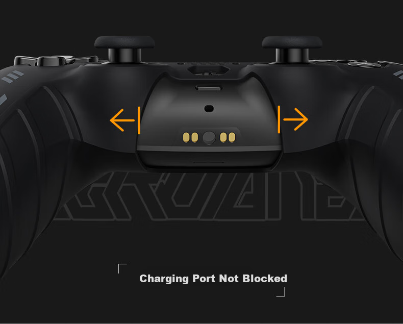 Jemdo Silicone Protective Case for PS5 Controller Slim, Anti-Slip, Sweat-Resistant, Compatible with DualShock Controller, Touch Control Stickers, And Accessories [Mechanical Purple] 6