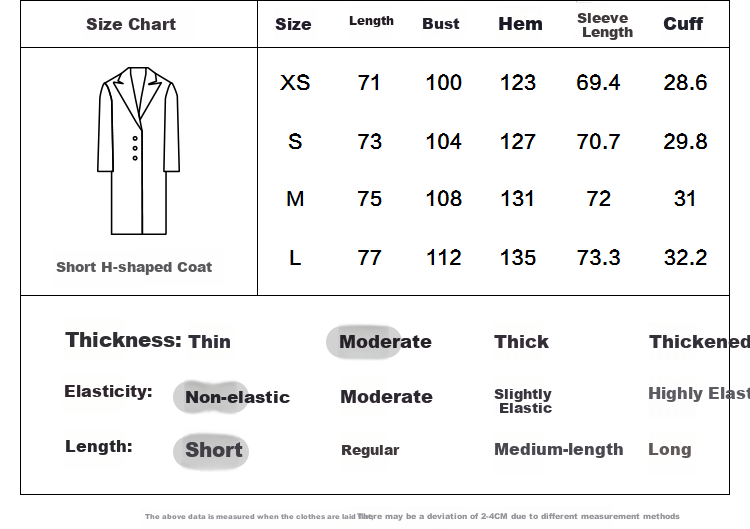 Taipingniao Women's Wool Coat, Master Zhenrou Series, Women's Double-Faced Wool Winter Coat, Fashionable, Gray, Size S 14