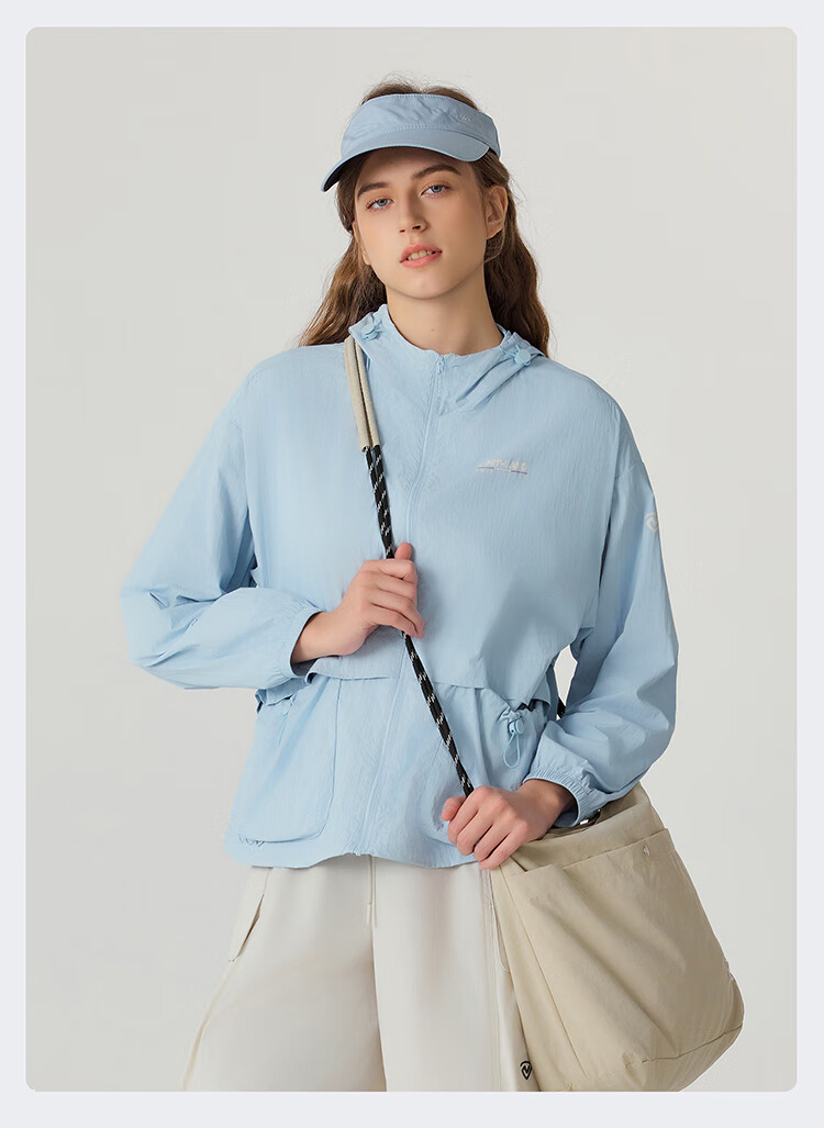 NORTHLAND Original Yarn Sun Protection Clothing UPF500+, Outdoor Women's Cooling Antibacterial Breathable Lightweight Skin Coat Jacket 32