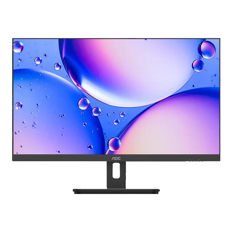 AOC Q27E12C 27-inch 2K 100Hz IPS Wide Color Gamut 65W Type-C Port Three-Sided Micro-Edge Eye-Care Low Blue Light Monitor for Office and Study