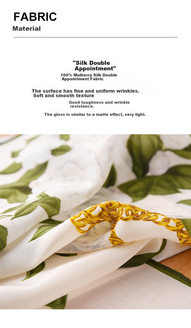 Hangsifu Silk Scarf Shawl Wrap Neckwear, Birthday Gift Box for Mom, Practical Ladies' Gift, Green And White 6