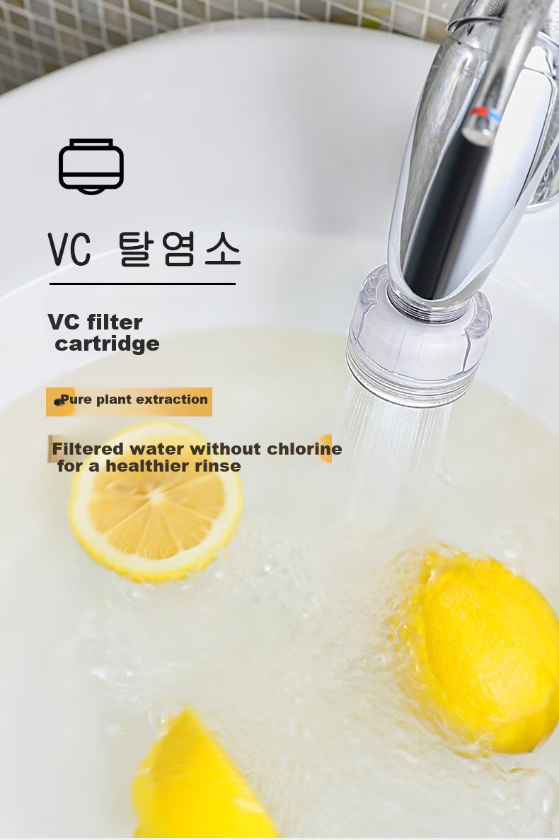 Aroma Sense Faucet Filter, Faucet Aerator, Water Purifier, VC Chlorine Removal, Anti-Splash, Pressure Boosting PR100 7