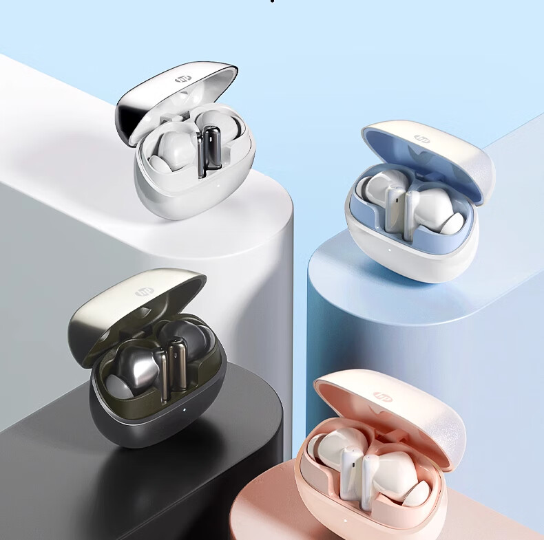 HP H23C In-Ear Bluetooth Headphones, ANC Active Noise Cancellation, Bluetooth 5.4, Long Battery Life, Gaming And Music Headphones, Compatible with Huawei, Apple, Xiaomi, Vivo, Graphite Gray 28