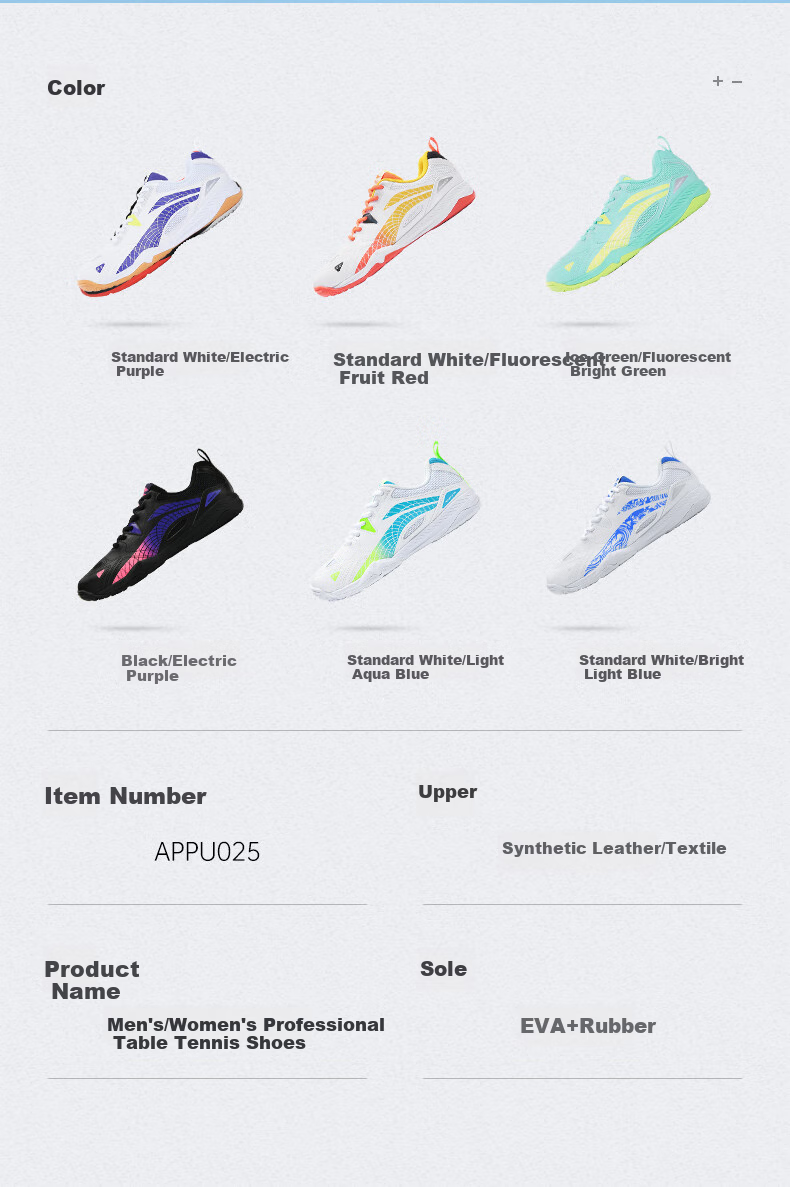 Li-Ning Table Tennis And Badminton Shoes, Eagle Eye 2.0 National Team Competition Training Sports Shoes for Men And Women, Size 41 4