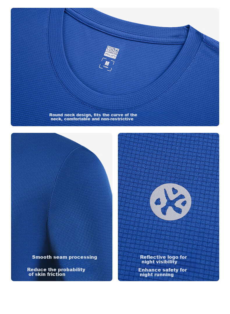 Bmai Running Fitness Training Long-Sleeve Autumn Winter Base Layer Commuter Jogging T-Shirt for Men, Breathable Anti-Chafing Quick-Dry Top for Me 19