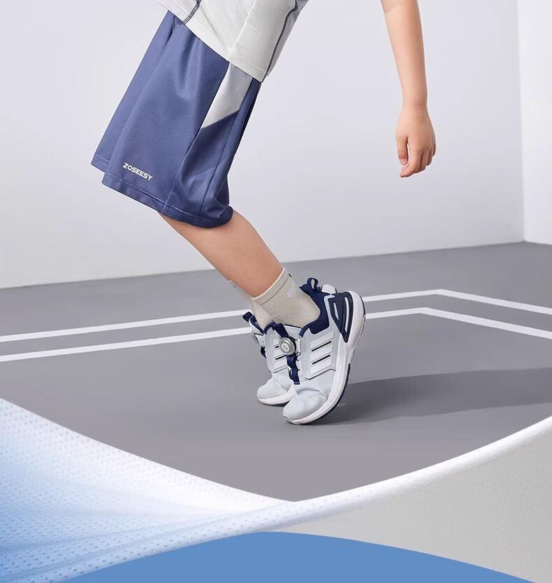 Zuoxi Boys' Quick-Dry Sports Summer Set, 2026 New Style Children's Short-Sleeve Basketball Outfit, Two-Piece Trendy Set, Blue, Size 160 2