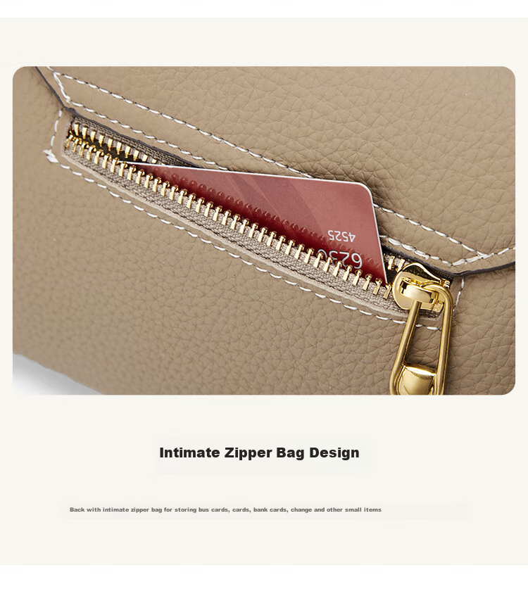 St&Sat Leather Handbag, 2026 New Women's Bag, Crossbody Shoulder Bag, Versatile Commuter Bag, Birthday Gift for Girlfriend Or Wife 13