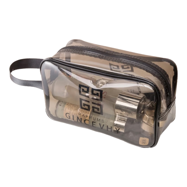 Jinghuisichuang Travel Toiletry Bag, Gym Bag, Storage Bag, Waterproof Shower Bag, Portable Transparent Medium-Sized Swimming Storage Pouch