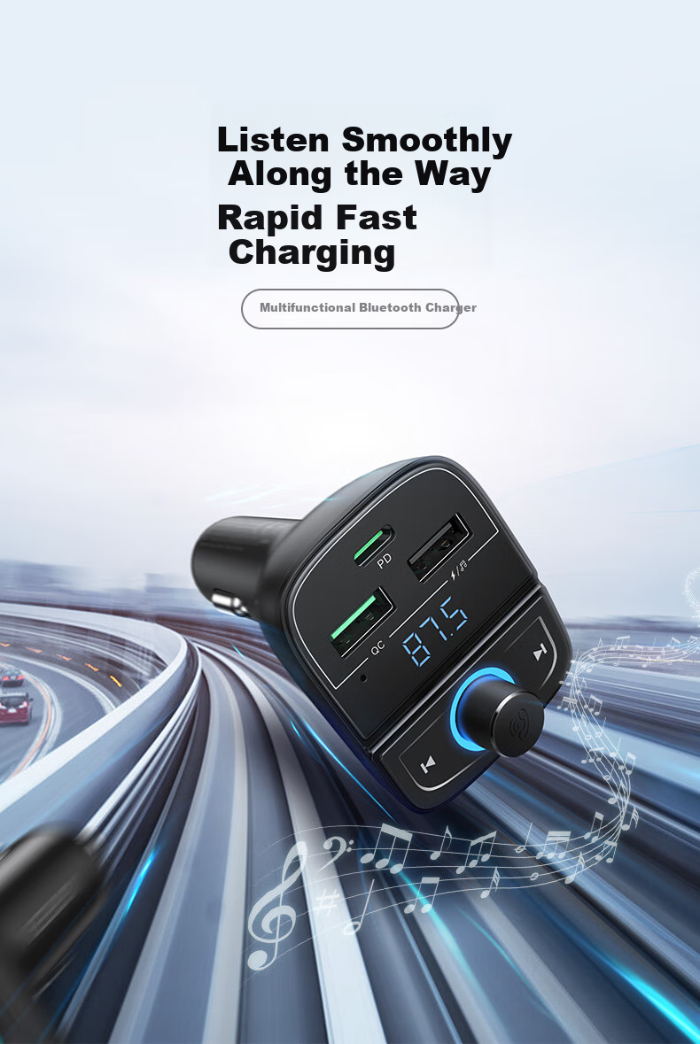 UGREEN Car Charger, Cigarette Lighter Adapter with Two Or Three Ports, Converter Plug Extension for Dash Cam, Compatible with 12V/24V Cars And Trucks, Expansion Charging Port 1