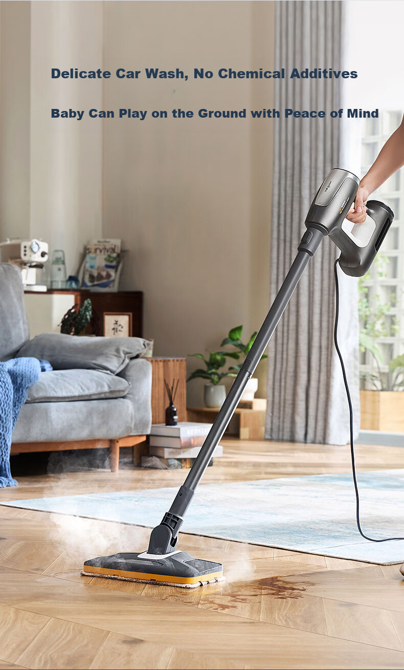 Donlim Steam Cleaner, Multi-Functional Steam Mop, High-Temperature Steam Sterilization And Mite Removal, Household Kitchen Mirror Cleaning, Fabric Sterilization And Mite Removal, High-Temperature Steam Mop DL-7006 3