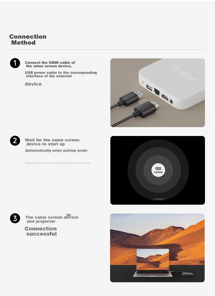 XGIMI Sunlight Projector, HDMI Screen Mirroring Device 3