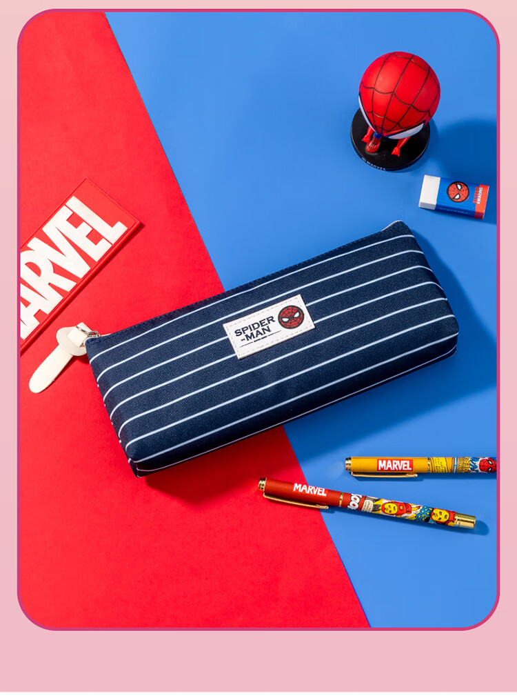 Disney Stitch Large Capacity Pencil Case Elementary School Stationery Storage Bag Simple Middle School Student Pen Box Graduation Gift 10